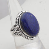 925 Sterling Silver Lapis Lazuli Ring