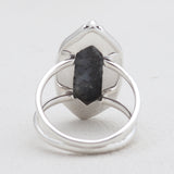 Dendritic Opal Sliver Rings