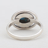 Turquoise Spiny Oyster Silver Rings