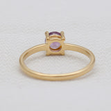 Gold Vermeil Garnet Rings