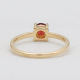 Gold Vermeil Garnet Rings