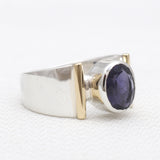 925 Sterling Silver Iolite Rings