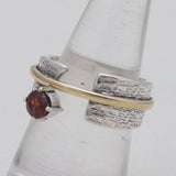 925 Sterling Silver Garnet Rings