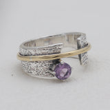 925 Sterling Silver Garnet Rings