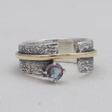 925 Sterling Silver Garnet Rings