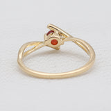 Gold Vermeil Amethyst Rings