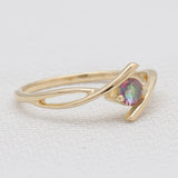 Gold Vermeil Amethyst Rings