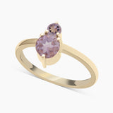 Gold Vermeil Garnet Rings
