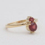 Gold Vermeil Garnet Rings