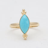 Gold Vermeil Hessonite Rings