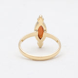 Gold Vermeil Hessonite Rings