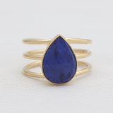 Gold Vermeil Black Onyx Rings
