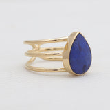 Gold Vermeil Black Onyx Rings