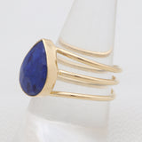 Gold Vermeil Black Onyx Rings