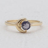 Gold Vermeil Iolite Rings
