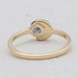 Gold Vermeil Iolite Rings
