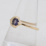 Gold Vermeil Iolite Rings