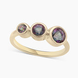 Mystic Quartz Gold Vermeil Rings