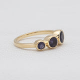 Mystic Quartz Gold Vermeil Rings