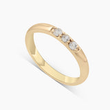 Gold Vermeil Black Onyx Band Rings