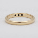 Gold Vermeil Black Onyx Band Rings