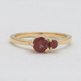 Garnet Gold Vermeil Rings