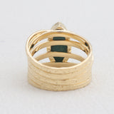 Gold Vermeil Hessonite Rings