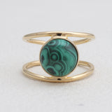 Gold Vermeil Black Onyx Rings