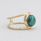 Gold Vermeil Black Onyx Rings