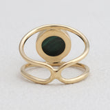 Gold Vermeil Black Onyx Rings