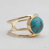 Gold Vermeil Black Onyx Rings