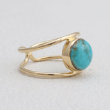 Gold Vermeil Black Onyx Rings