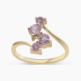 Gold Vermeil Garnet Rings