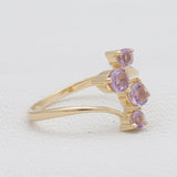 Gold Vermeil Garnet Rings