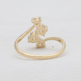 Gold Vermeil Garnet Rings