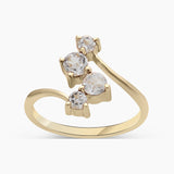 Gold Vermeil Garnet Rings