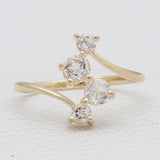 Gold Vermeil Garnet Rings