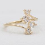 Gold Vermeil Garnet Rings