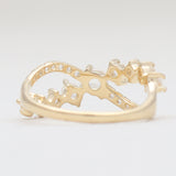 Gold Vermeil Red Garnet Rings