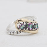 925 Sterling Silver Peridot Rings