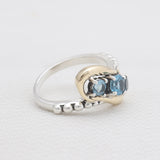 925 Sterling Silver Peridot Rings