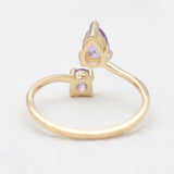 Gold Vermeil Amethyst Rings