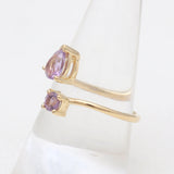 Gold Vermeil Amethyst Rings