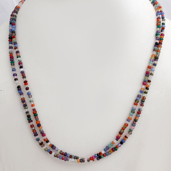 Multi Gemstone Beads Necklace