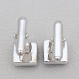 Abalone Shell Silver Cufflinks