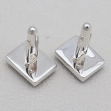 925 Sterling Silver Abalone Shell Cufflinks