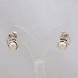 Pearl Silver Studs Earrings