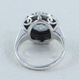Mystic Quartz Silver Ring