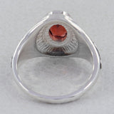 925 Sterling Silver Garnet Rings