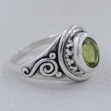 925 Sterling Silver Garnet Rings